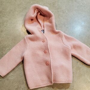 Gap Girls Pink Cardigan size: 3-6 Months
